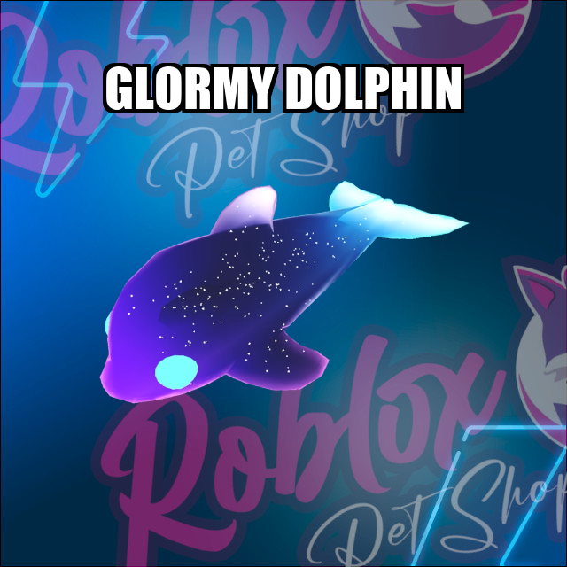 Glormy Dolphin NO POTION Adopt Me