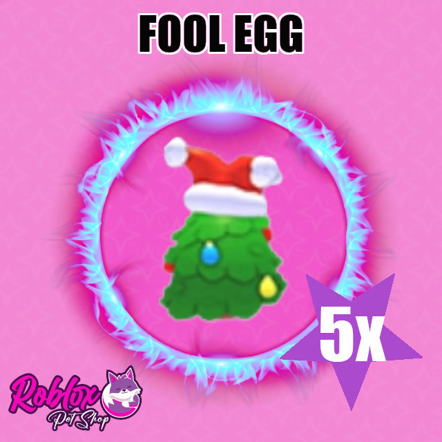 Fool Egg x5 Adopt Me