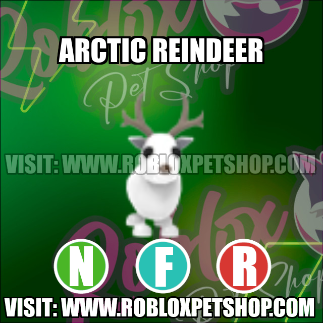 Arctic Reindeer NEON FLY RIDE Adopt Me artic