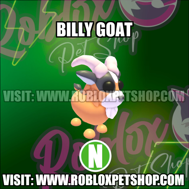 Billy Goat NEON Adopt Me