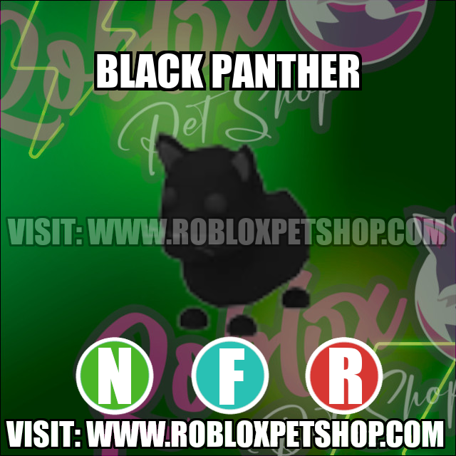 Black Panther NEON FLY RIDE Adopt Me