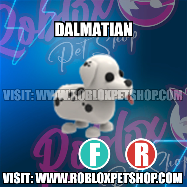 Dalmatian FLY RIDE Adopt Me