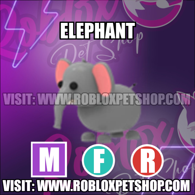Elephant MEGA FLY RIDE Adopt Me