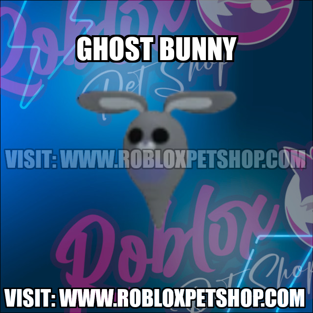 Ghost Bunny FLY RIDE Adopt Me