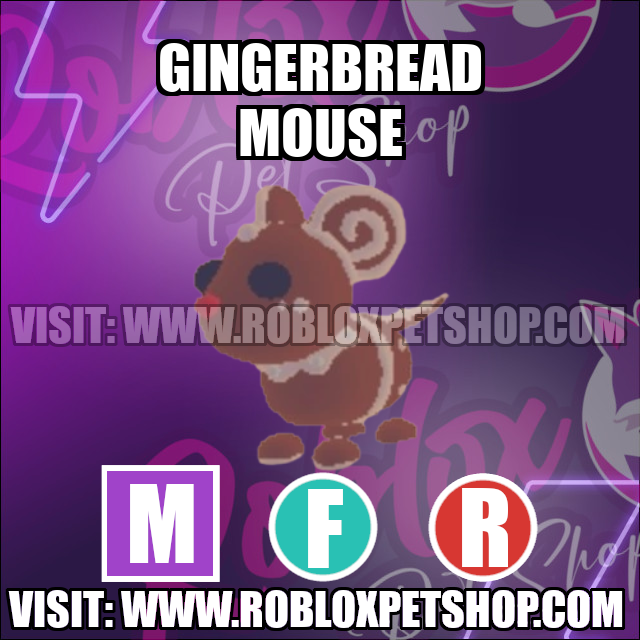 Gingerbread Mouse MEGA FLY RIDE Adopt Me