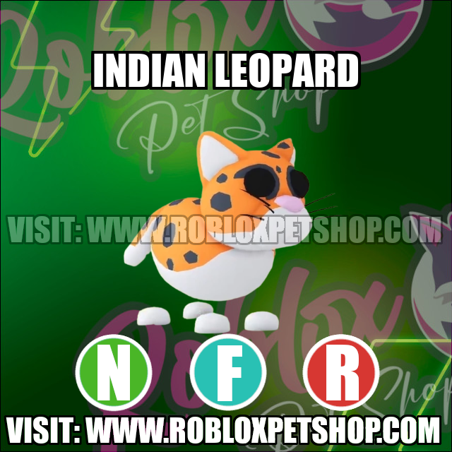 Indian Leopard NEON FLY RIDE Adopt Me