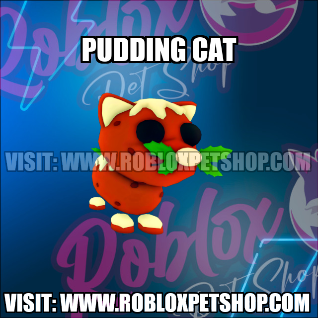 Pudding Cat NO POTION Adopt Me