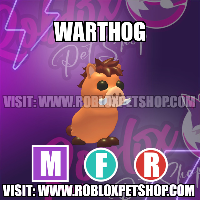 Warthog MEGA FLY RIDE Adopt Me