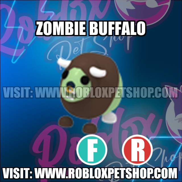 Zombie Buffalo FLY RIDE Adopt Me
