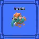 Baku NORMAL NO POTION Adopt Me