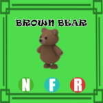 Brown Bear NEON FLY RIDE Adopt Me