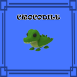 Crocodile NORMAL NO POTION Adopt Me