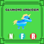 Diamond Unicorn NEON FLY RIDE Adopt Me