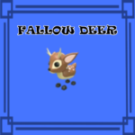 Fallow Deer NORMAL NO POTION Adopt Me