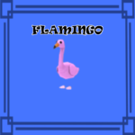 Flamingo NORMAL NO POTION Adopt Me