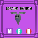 Ghost Bunny MEGA FLY RIDE Adopt Me