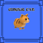Ginger Cat NORMAL NO POTION Adopt Me