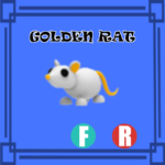 Golden Rat NORMAL FLY RIDE Adopt Me