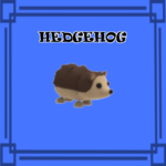 Hedgehog NORMAL NO POTION Adopt Me