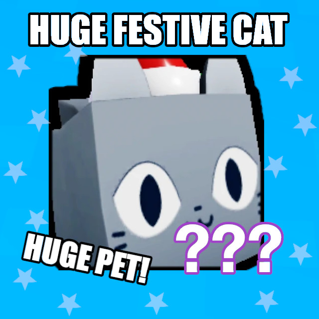 Huge Balloon Cat Pet Simulator X