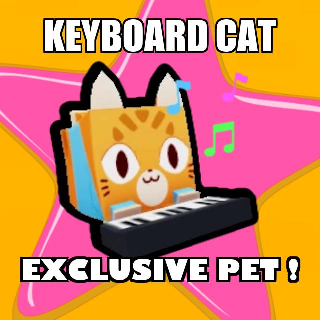 Keyboard Cat Exclusive Pet Simulator X