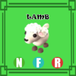 Lamb NEON FLY RIDE Adopt Me