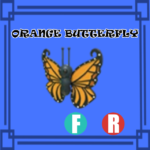 Orange Butterfly NORMAL FLY RIDE Adopt Me