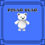 Polar Bear NORMAL NO POTION Adopt Me