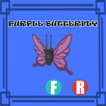 Purple Butterfly NORMAL FLY RIDE Adopt Me