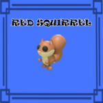 Red Squirrel NORMAL NO POTION Adopt Me