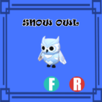 Snow Owl NORMAL FLY RIDE Adopt Me