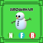 Snowman NEON FLY RIDE Adopt Me