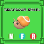Trapdoor Snail NEON FLY RIDE Adopt Me