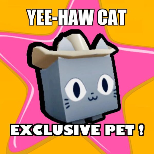 Yee Haw Cat Exclusive Pet Simulator X
