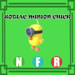 Zodiac Minion Chick NEON FLY RIDE Adopt Me
