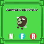 Zombie Buffalo NEON FLY RIDE Adopt Me