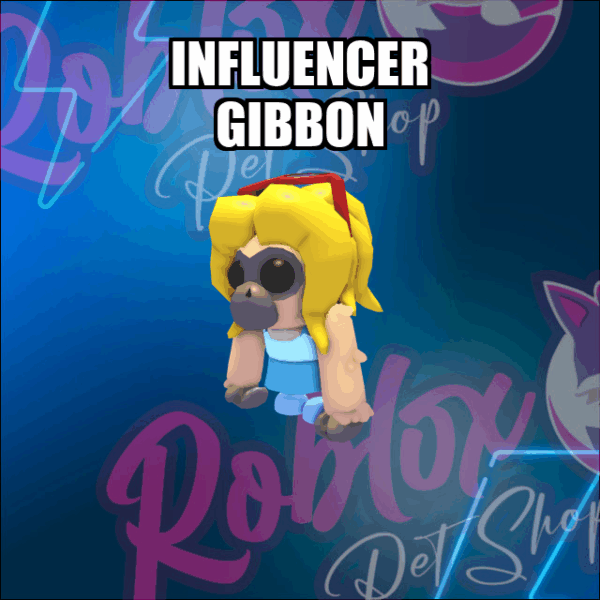Influencer Gibbon NO POTION Adopt Me