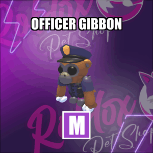 Officer Gibbon MEGA Adopt Me