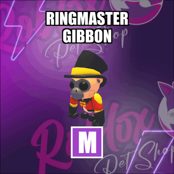 Ringmaster Gibbon MEGA Adopt Me