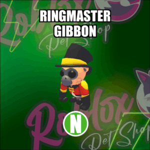 Ringmaster Gibbon NEON Adopt Me