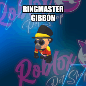Ringmaster Gibbon NO POTION Adopt Me