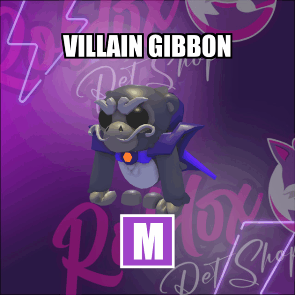 Villain Gibbon MEGA Adopt Me