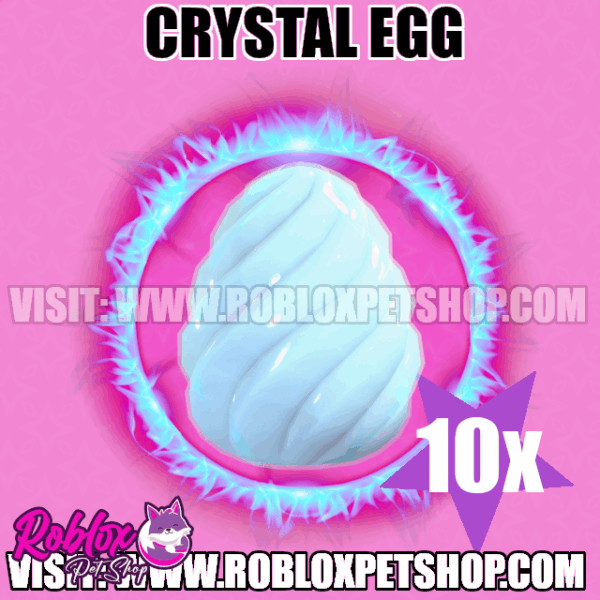 Crystal Egg x10 Adopt Me