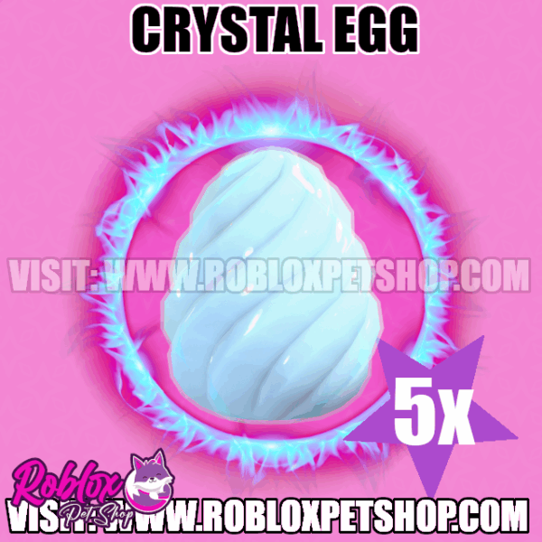 Crystal Egg x5 Adopt Me