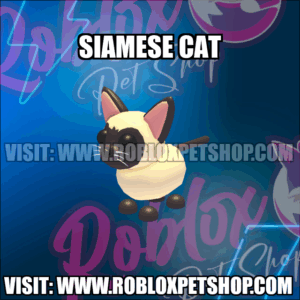 Siamese Cat NO POTION Adopt Me