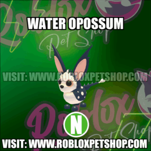 Water Opossum NEON Adopt Me