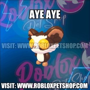 Aye Aye NO POTION Adopt Me