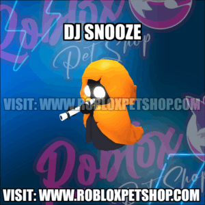 DJ Snooze NO POTION Adopt Me