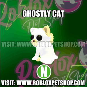 Ghostly Cat NEON Adopt Me Ghostly Cat NEON Adopt Me
