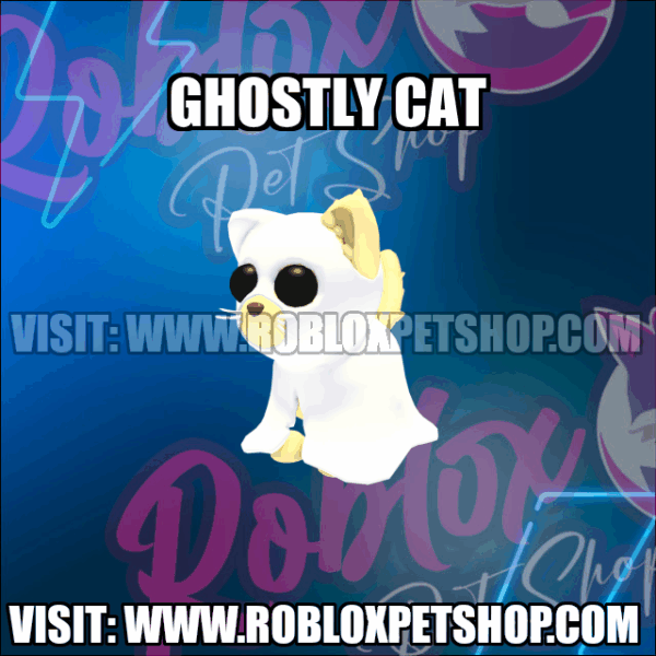 Ghostly Cat NO POTION Adopt Me